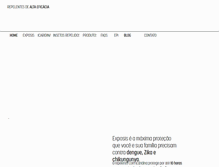 Tablet Screenshot of exposis.com.br